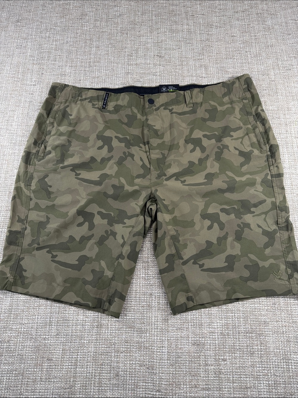 Men's Camo Hybrid Shorts - Olive Camo